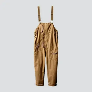 Stylish denim overall for men