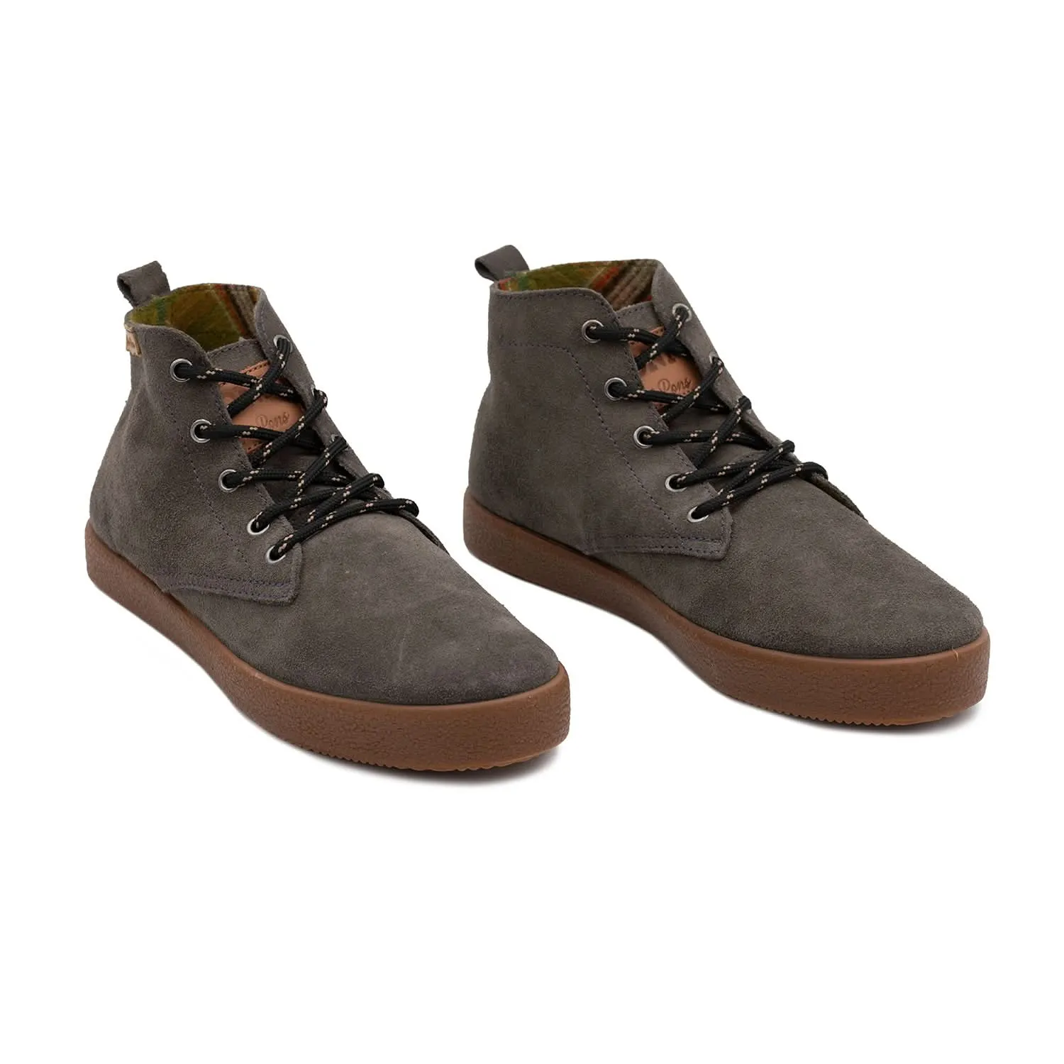 Suede Leather Lace-up Boots for Men - Dalton-SY