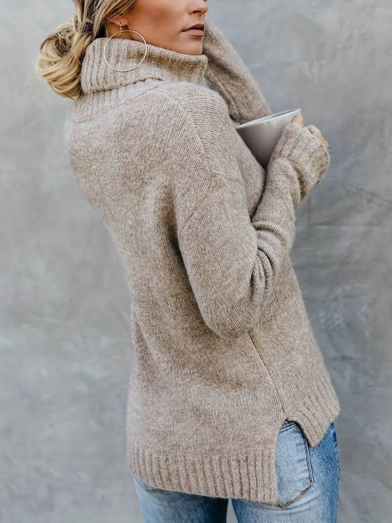 Thea - Cozy Turtle Neck Sweater