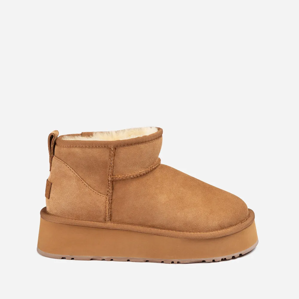 Ugg Classic Ultra Platform Wild Cozy Boots (Water Resistant)