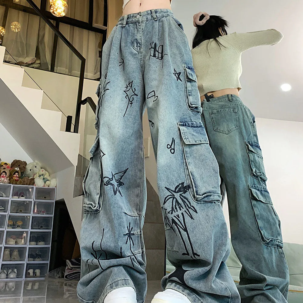 Urban Art Cargo Jeans