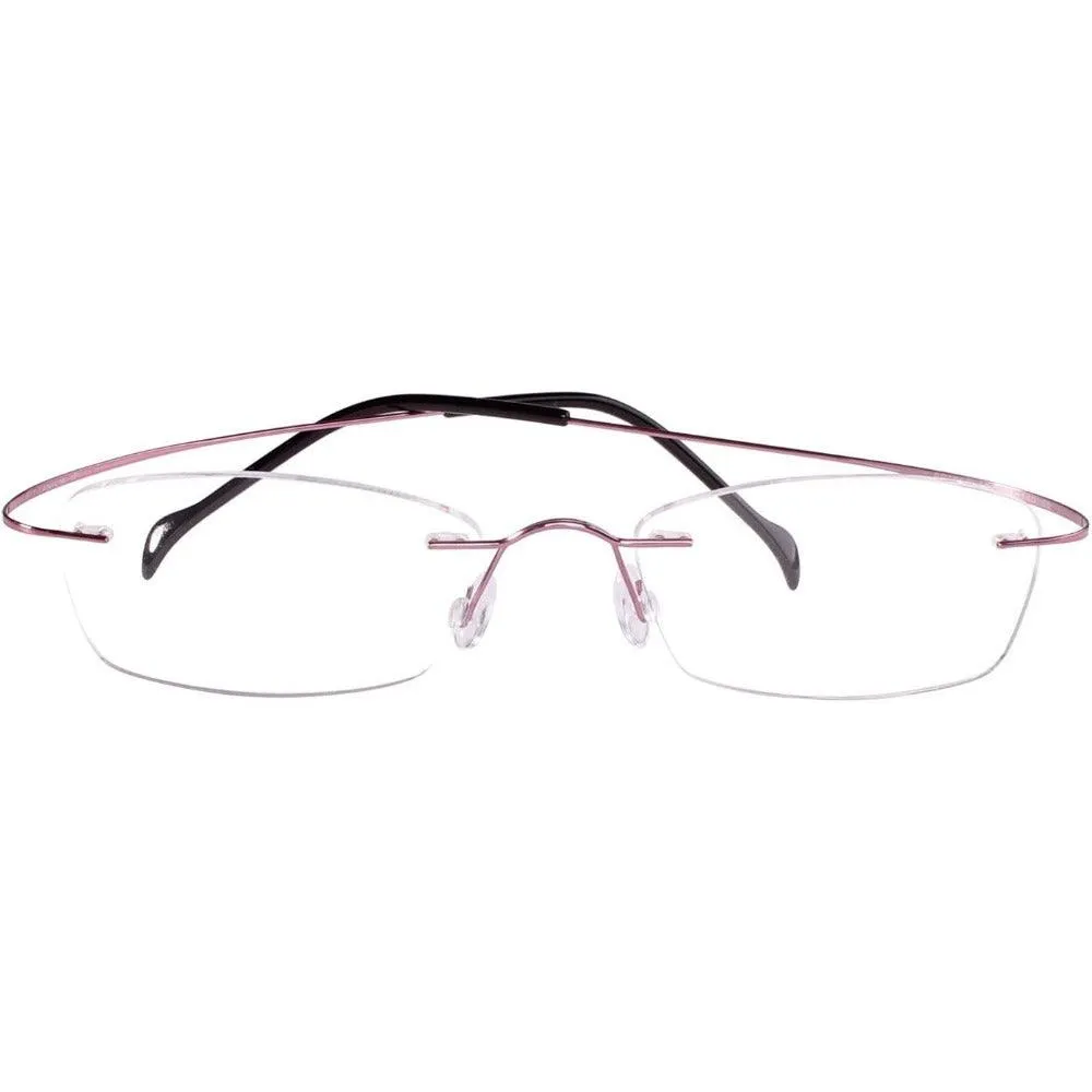 Women's Flexible Titanium Rimless Eyeglasses A1001