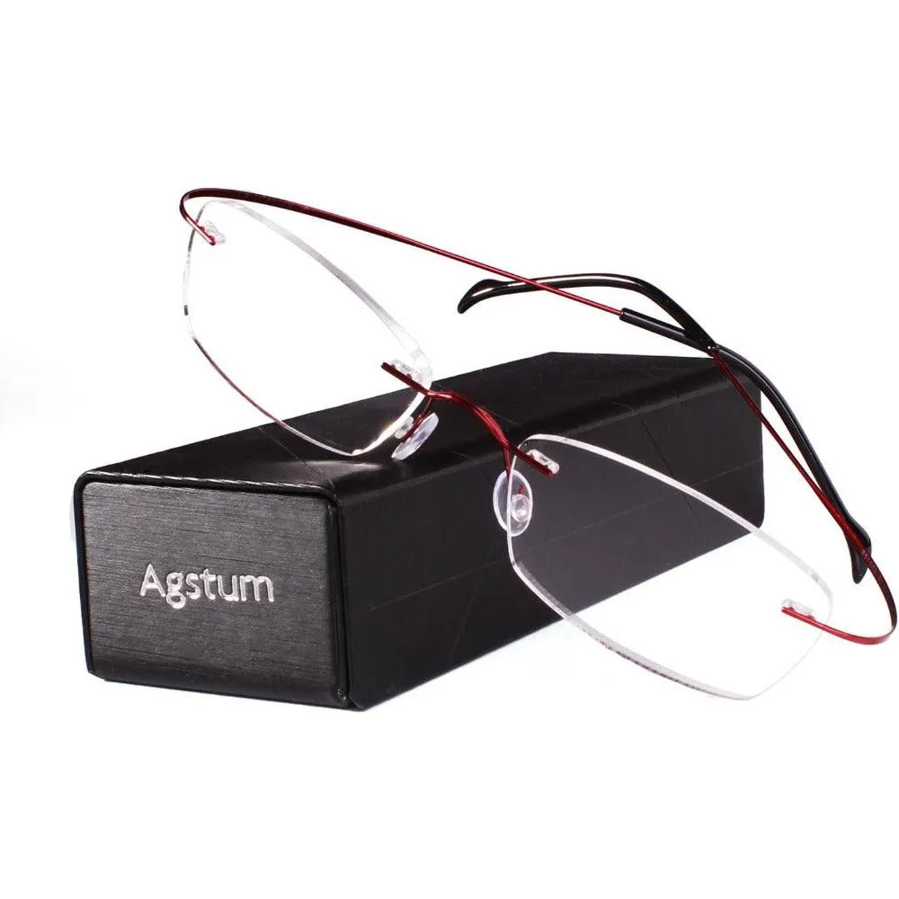 Women's Flexible Titanium Rimless Eyeglasses A1001