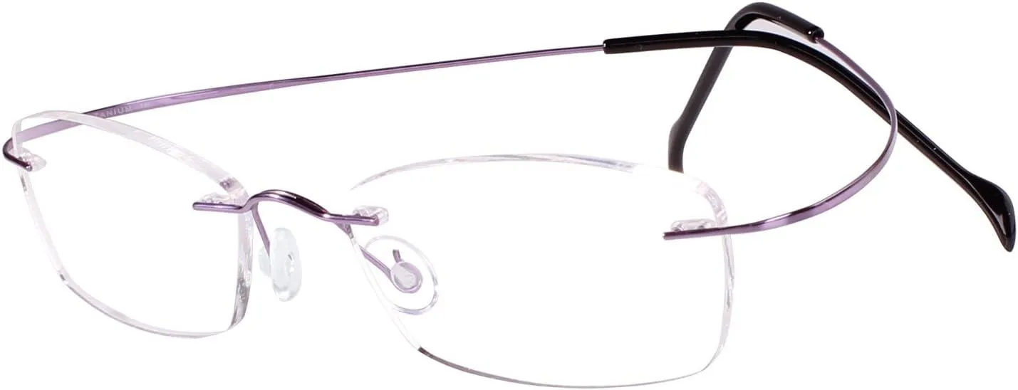 Women's Flexible Titanium Rimless Eyeglasses A1001