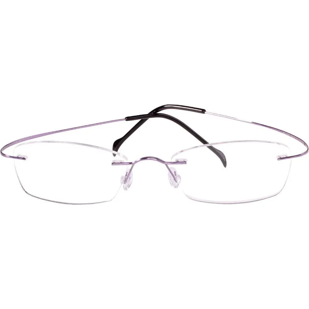 Women's Flexible Titanium Rimless Eyeglasses A1001