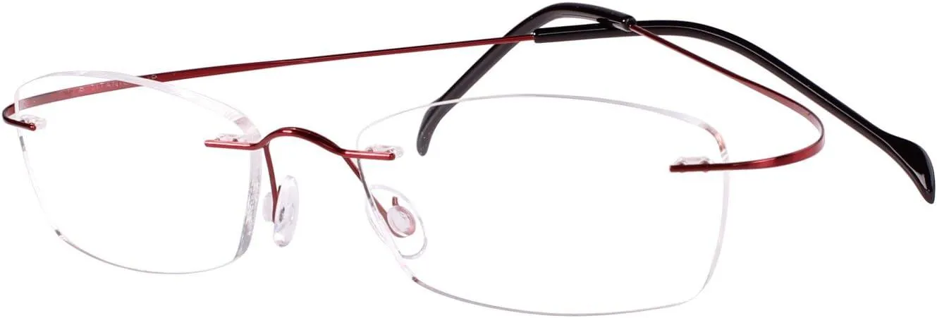 Women's Flexible Titanium Rimless Eyeglasses A1001