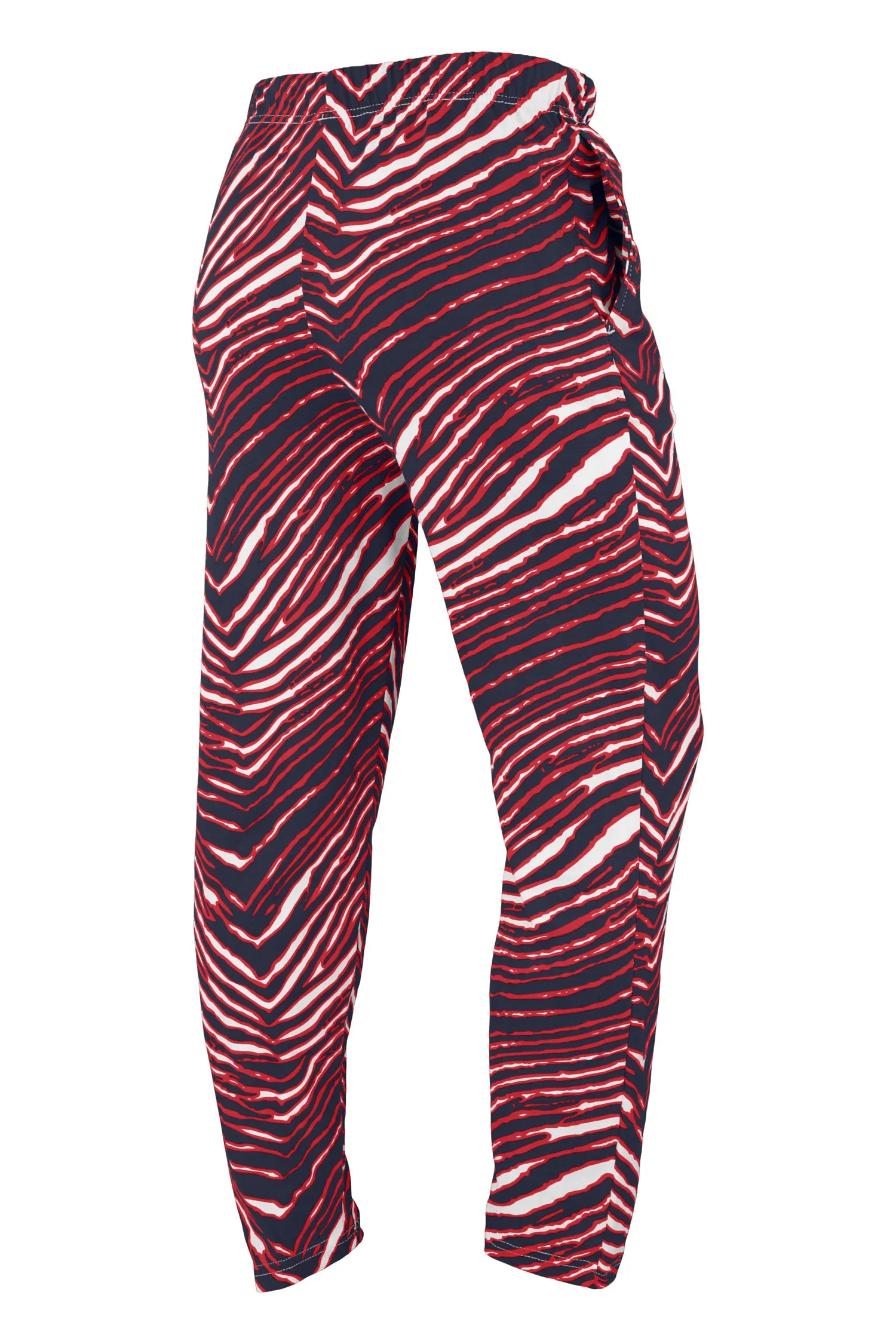 Zubaz NFL Adult Unisex Z88 Zebra Pants, New England Patriots For Men and Women